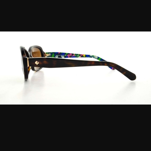 Kate Spade New York Polarized Sunglasses DARYA/PIS TORTOISE FLORAL. - Picture 6 of 16